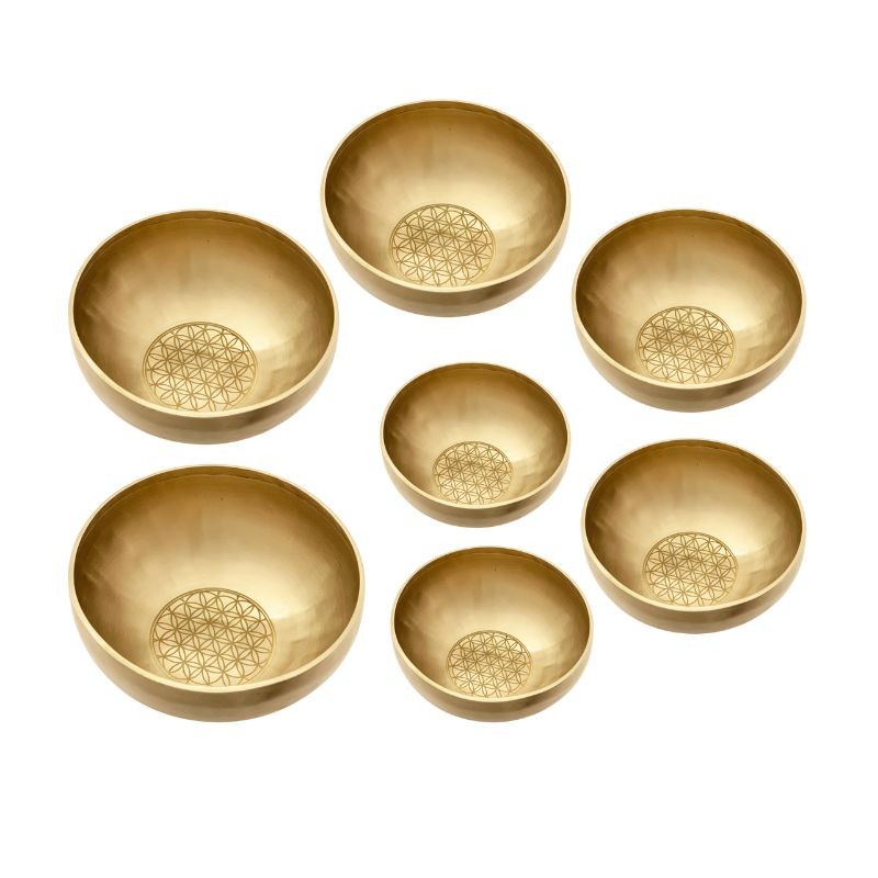 Flower of Life Singing Bowl Set